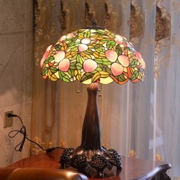 Perzik Tiffany Glas-in-lood...