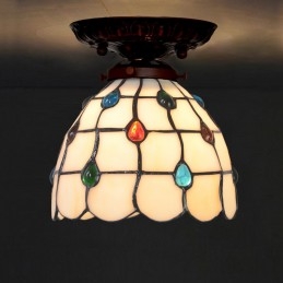 18 cm Palace Tiffany glas...