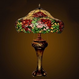 Peony Tiffany glas in lood...