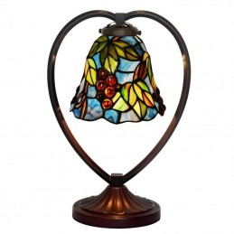 Tiffany retro glas-in-lood...