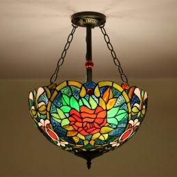 40 cm Europees glas in lood...
