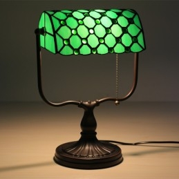 Tiffany Bank tafellamp in...