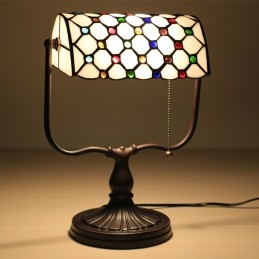 Tiffany banktafellamp in...