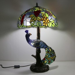 Tiffanystijl Tafellamp Met...