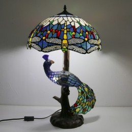 Tiffanystijl Tafellamp Met...