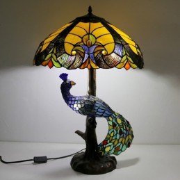 18 Inch Blauwe Glasinlood...