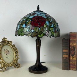 Lamp in Tiffany-Stijl met...