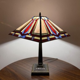 Tafellamp in Tiffany-Stijl...