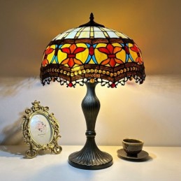 Tafellamp in Tiffany-Stijl...