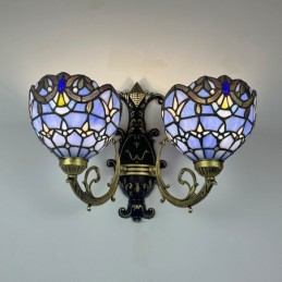 Wandlamp in Tiffany-Stijl...
