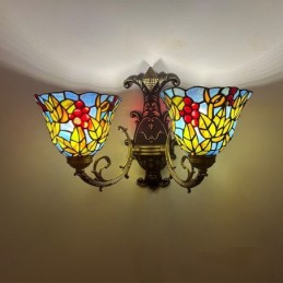 Wandlamp in Tiffany-Stijl...