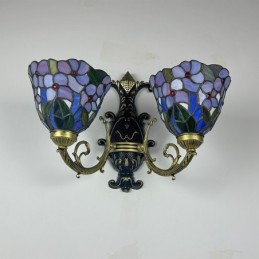 Wandlamp in Tiffany-Stijl...
