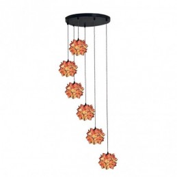 6-Lichts Hanglamp in...