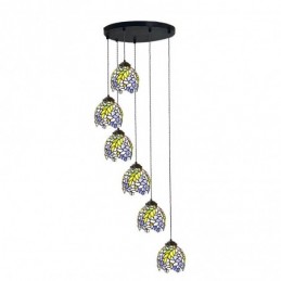 6-Lichts Hanglamp in...