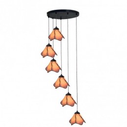 6-Lichts Hanglamp in...