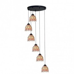 6-Lichts Hanglamp in...