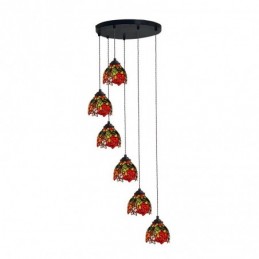 6-Lichts Hanglamp in...