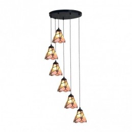 6-Lichts Hanglamp in...