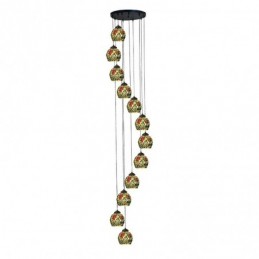12-Lichts Hanglamp in...