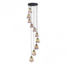 12-Lichts Hanglamp in...