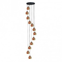 12-Lichts Hanglamp in...