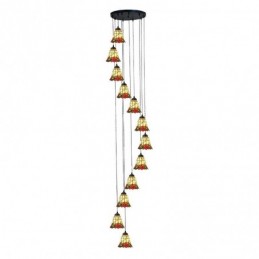12-Lichts Hanglamp in...