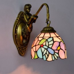 Wandlamp in Tiffany-Stijl...