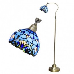 Vloerlamp in Tiffany-Stijl...