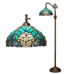 Vloerlamp in Tiffany-Stijl...