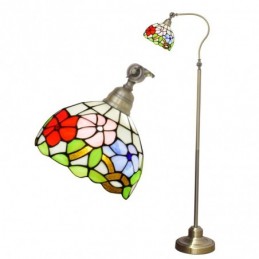Vloerlamp in Tiffany-Stijl...