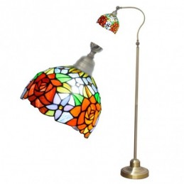 Vloerlamp in Tiffany-Stijl...
