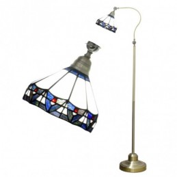 Vloerlamp in Tiffany-Stijl...