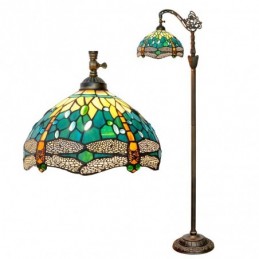 Vloerlamp in Tiffany-Stijl...