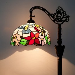 Vloerlamp in Tiffany-Stijl...