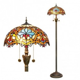 Vloerlamp in Tiffany-Stijl...