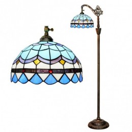 Vloerlamp in Tiffany-Stijl...