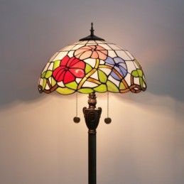 Vloerlamp in Tiffany-Stijl...