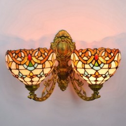 Wandlamp in Tiffany-Stijl...