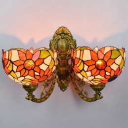 Wandlamp in Tiffany-Stijl...