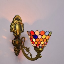 Wandlamp in Tiffany-Stijl...