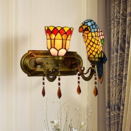 Wandlamp in Tiffany-Stijl...