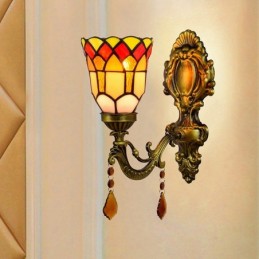 Wandlamp in Tiffany-Stijl...