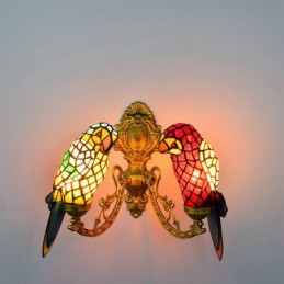 Wandlamp in Tiffany-Stijl...