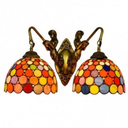 Wandlamp in Tiffany-Stijl...