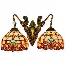 Wandlamp in Tiffany-Stijl...