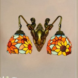 Wandlamp in Tiffany-Stijl...