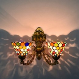 Wandlamp in Tiffany-Stijl...