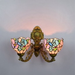 Wandlamp in Tiffany-Stijl...