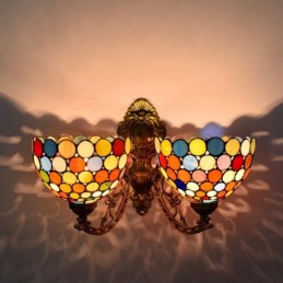 Wandlamp in Tiffany-Stijl...