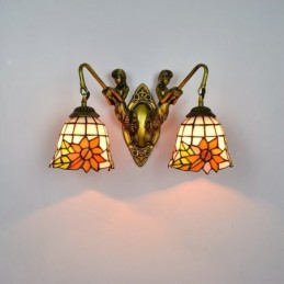 Wandlamp in Tiffany-Stijl...